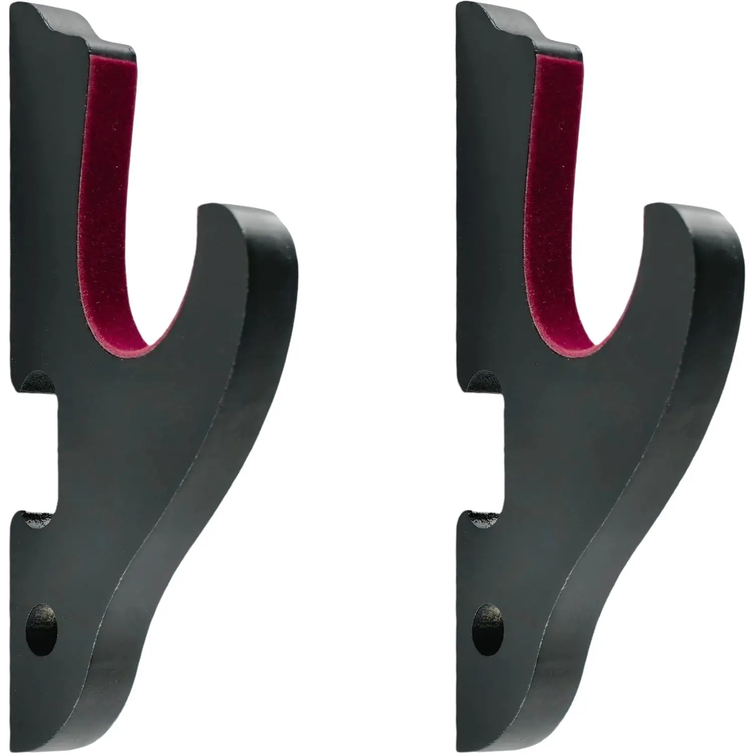 2/Set Sword Hook Wall Mount Samurai Sword Hanger Display Holder Adjustable for Katana Wakizashi Tanto Genji Sword Weapon Rack