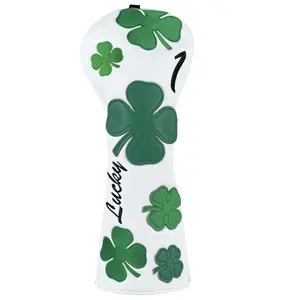 Craftsman Golf Lucky Clover Driver Headcover, Simple Lucky Style, Fits up to 460CC