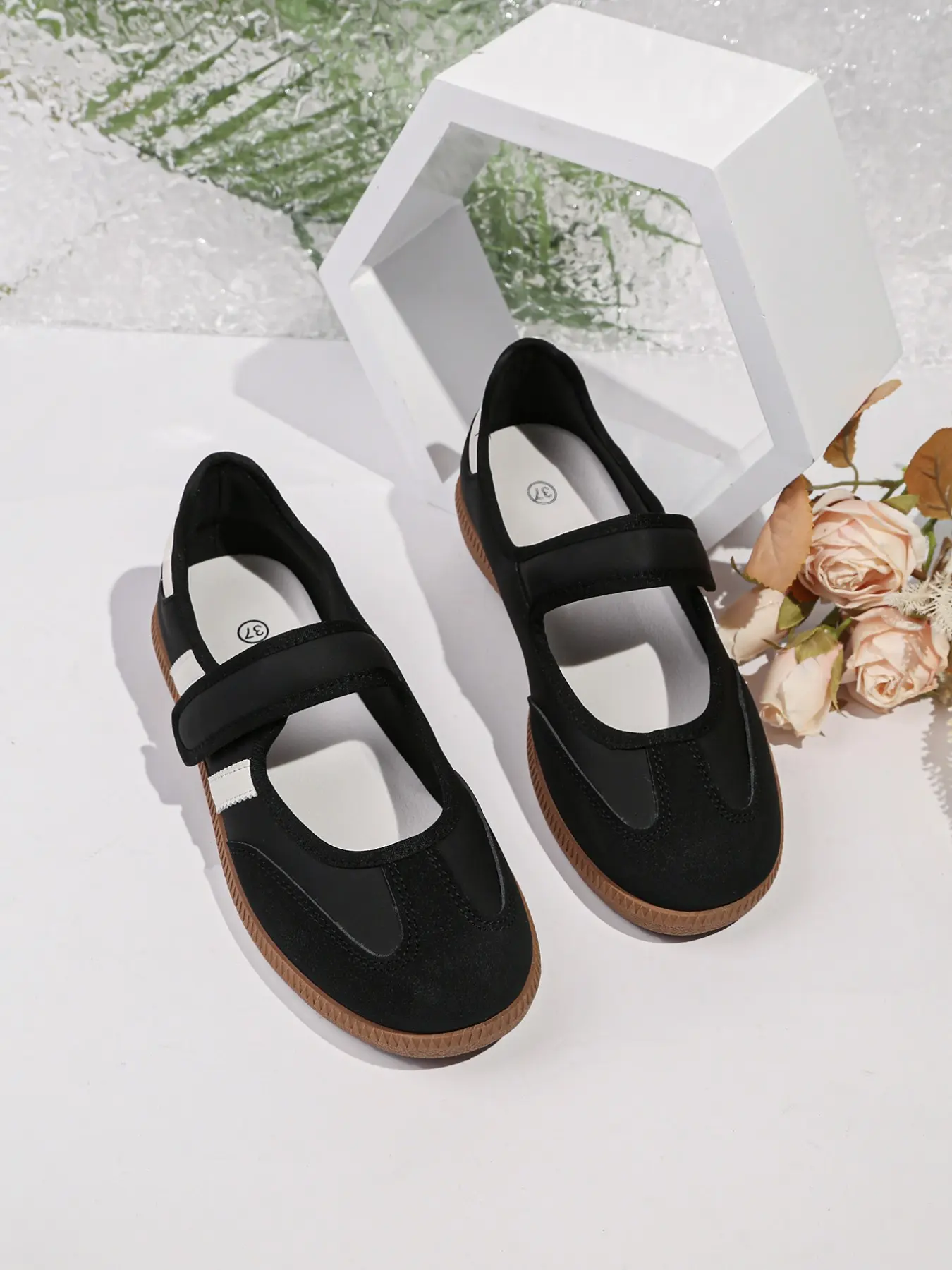 Comfortable Lightweight Outdoor Training Running Shoes for Women, Fashionable Running Shoes, Fashion Sport Shoes, Walking Shoes, PU Leather, Rubber Sole, All Seasons