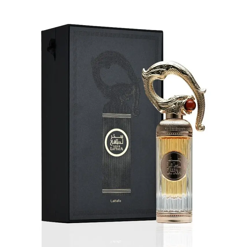 Lattafa Sehr Eau de Parfum Spray for Unisex, 3.4 Ounce | Long Lasting | Gift Pack | Floral , Spicy , Almond | Men & Women