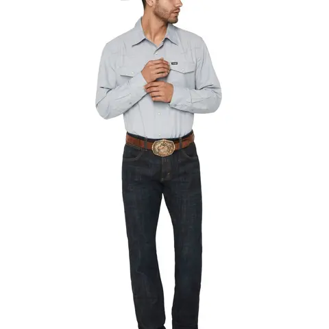 Wrangler Men's Retro Men'S Dax Dark Wash Slim Bootcut Stretch Denim Jeans - 1077Mwzdx