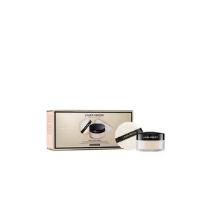 Laura Mercier Indulgent Icons Translucent Loose Setting Powder + Puff