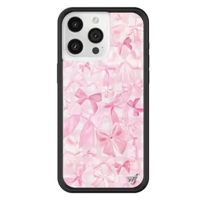 Wildflower Cases - Bow Beau, Limited Edition iPhone Case | Accessories Durable Dainty Pink Flirty Frilly Feminine Custom Signature Screen Protection