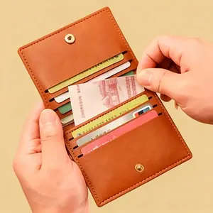 Unisex Card Holder Set, New 2026 Design, Compact & Portable Credit Card Case, Fashionable Slim Wallet, Driver's License Organizer