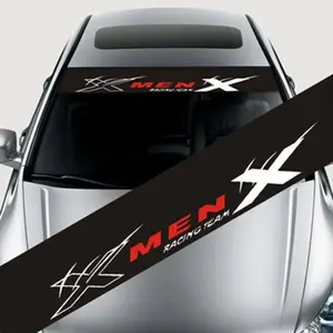 Laser Car Windshield Stickers - Reflective Sunshade Decals, Cool Matte Decoration for Cars Car Accessories Car Decor Sunshade Sticker CarMods