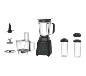 MegaChef 8 Cup Digital Blender with 5 Cup FoodProcessor MegaChef 8 Cup Digital Blender with 5 Cup FoodProcessor