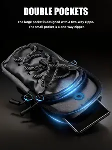 Dirt Bike Storage Bag for Segway X160 X260, Front Frame Bag for Surron Light Bee S X Ultra Bee Arm Strap Battery Cover Bag for eridepro Electric Dirt Bike, Bike Accessories, Bicycle Bag for tuttio, Mobile Phone Storage Sports Arm Sleeve Wrist Bag