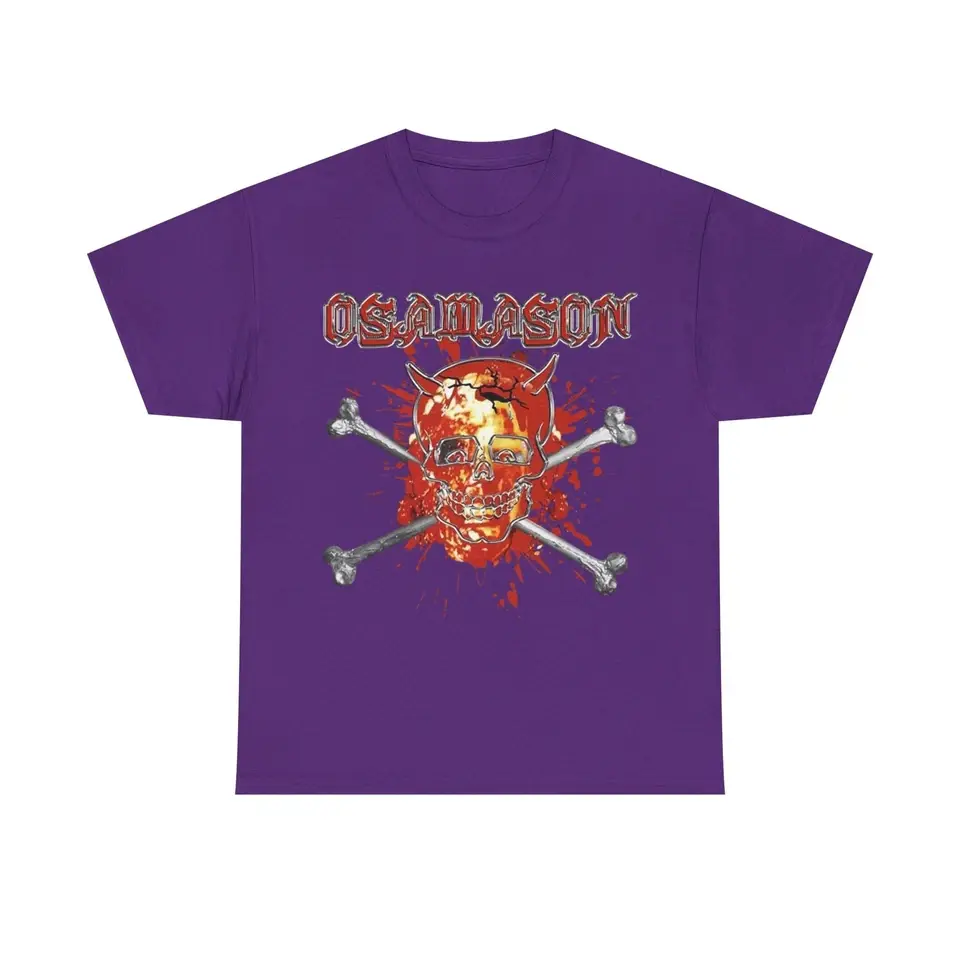 Osamason Jumpout Psykotic Tour Tee, Skull Graphic Album Merch, Rap Streetwear Shirt, All Colors & Sizes, Unisex Music Fan Apparel SS