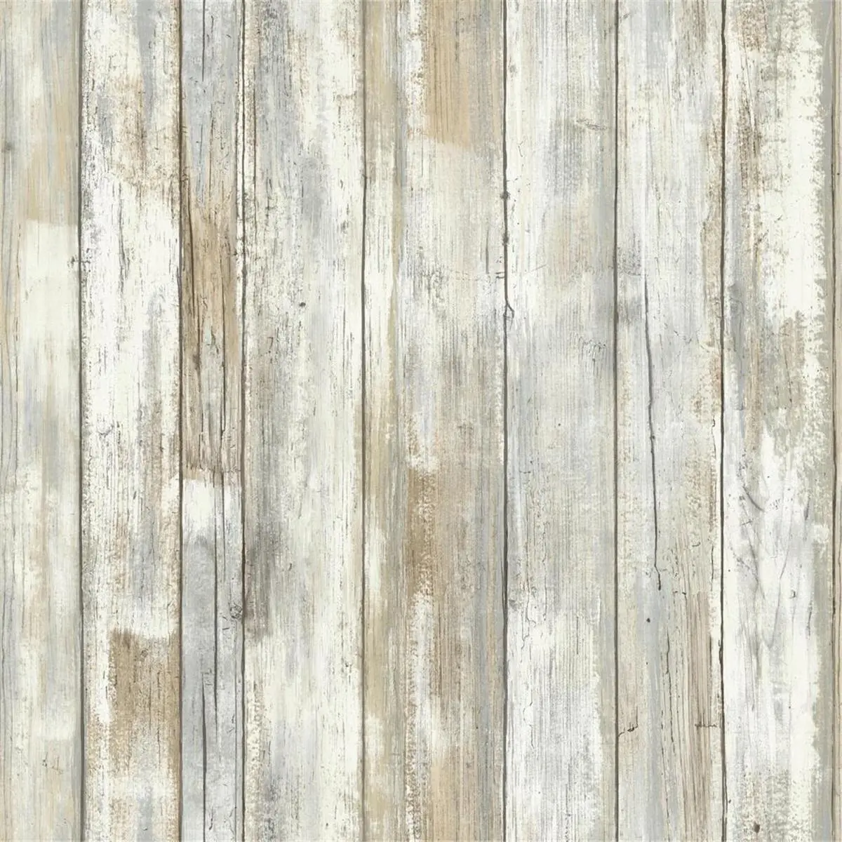 212 MAIN Distressed Wood Grain Vinyl Peel-and-Stick Removable Self-Adhesive Wallpaper - Repositionable, Reusable DIY Decor for Accent Walls, Backsplashes, Living Room