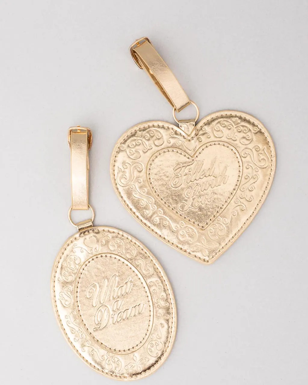Luggage Tag Set - Lockets Luggage Tag Set - Lockets