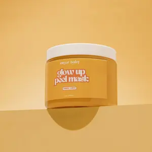 Glow Up Peel Mask - Turmeric Collagen Overnight Peel Mask - Instantly brighten and tighten skin