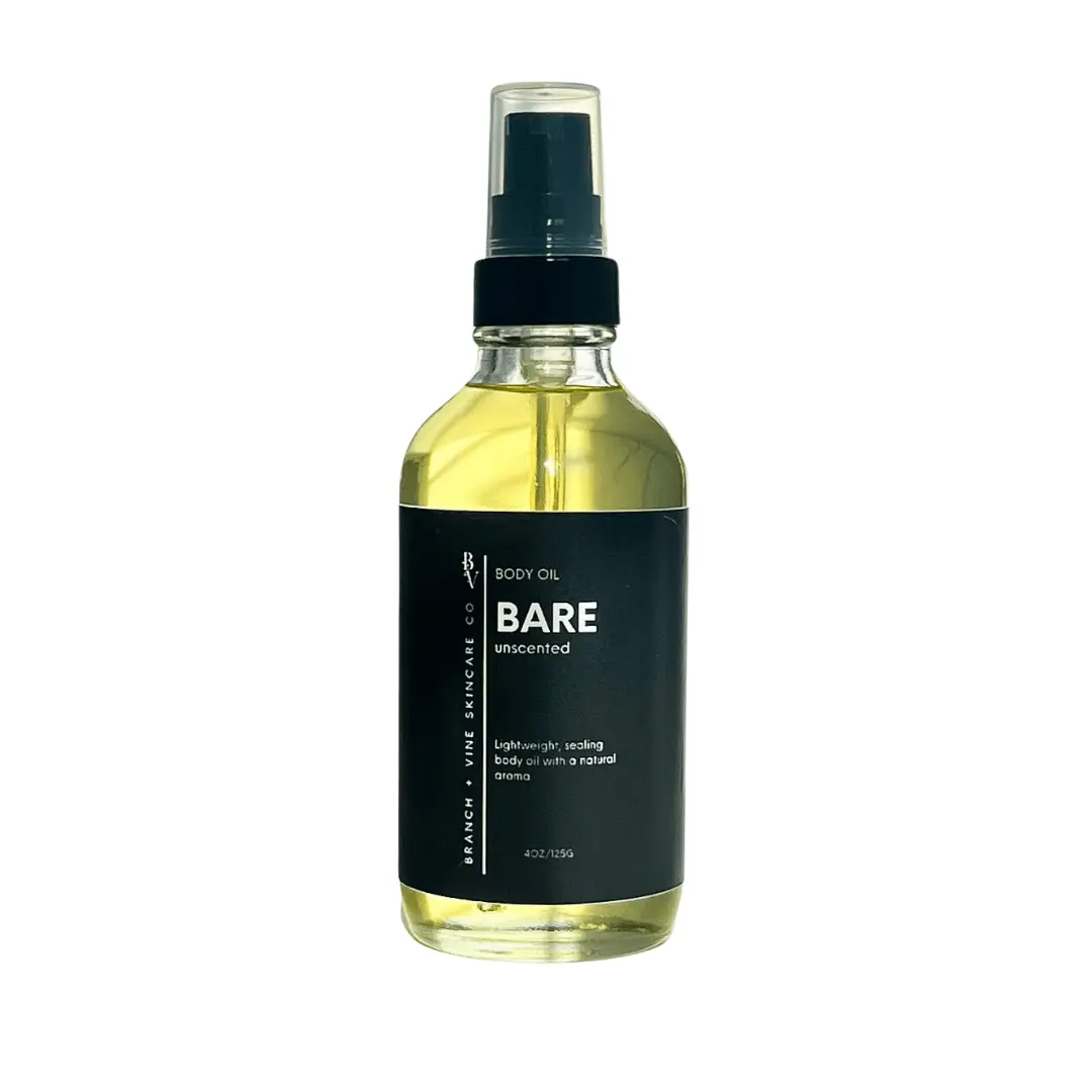 Bare Body Oil - Moisturizing Formula with Shea and Comfort for Sensitive Skin