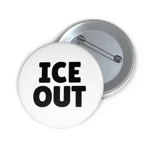 Ice Out Pin Buttons, Be Good Pin, USA People Support Pin Men Accessories Lapel Pins