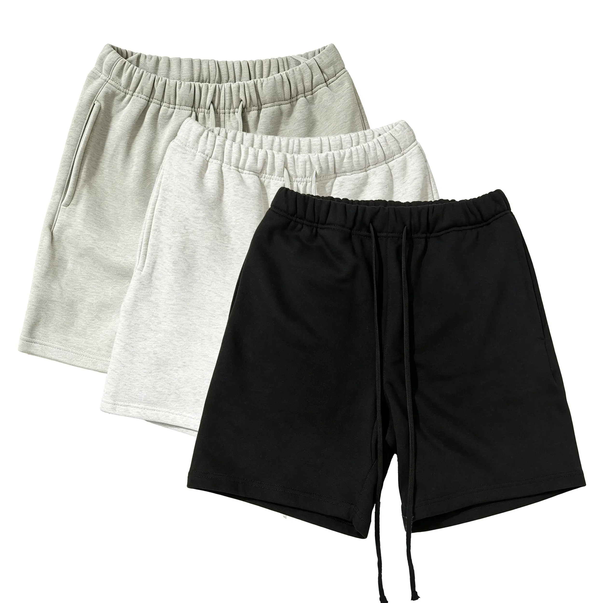 Men's Athletic Shorts - Casual and versatile athletic shorts, suitable for everyday wear - Summer style - Black - Light Gray - Dark Gray - A gift for your husband(2026) Menswear Plain