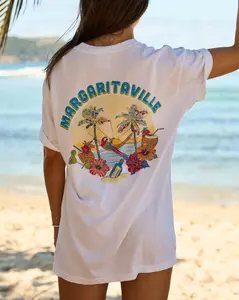 Margaritaville by Kenny Flowers – Welcome to Margaritaville - White Tee Shirt