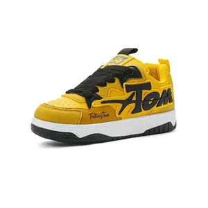 Fashion Canvas Sneakers - Comfortable Breathable Low-top Skate Shoes, Suitable for All Seasons with Lace-up Closure Casual Trainers Closed Running Training Runner