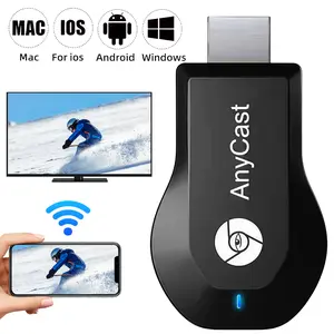 Wireless HDMI Display Dongle Adapter-Miracast Dongle,DLNA,AirPlay,Plug & Play Video/Audio Streaming from Laptop,PC,Smartphone to HDTV,Projector,Monitor, Screen Mirroring Adapter