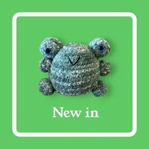 Chunky Crochet Frog