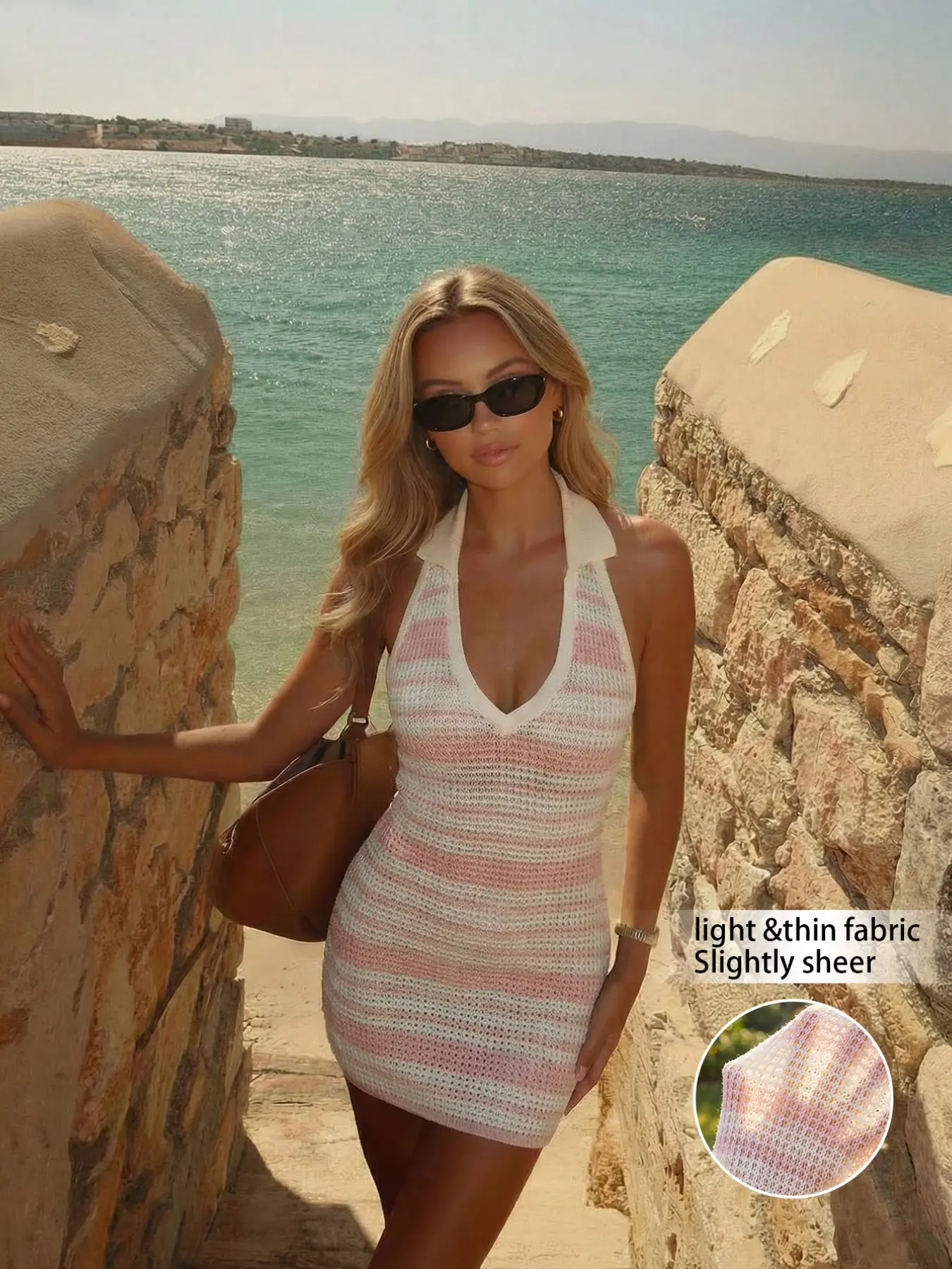 neon knitted dress Ellie Dress