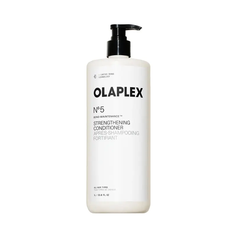 Olaplex No.5 Bond Maintenance Strengthening Conditioner - 33.8oz (1L) Medium-Coarse Hair Types Moisturizing Repair for Silky-Smooth Hair -Vegan - Color-Safe