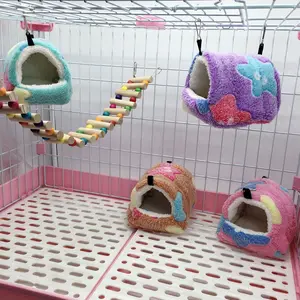 Tiny Pet, Big Comfort Warm Cotton Sleeping Bag Nest for Hamsters
