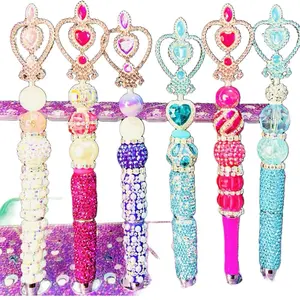 Bling Pens with Toppers - Colorful and Sparkling Writing Tools for Kids and Adults