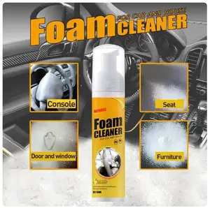 30/100ML Multi-Purpose Foam Cleaner Leather Clean Wash Automoive Car Interior Home Wash Maintenance Surfaces Spray Foam Cleaner
