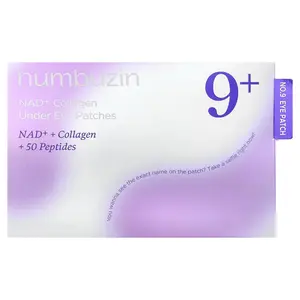 Numbuzin No.9 NAD+ Collagen Under Eye Patches, 5 Pairs