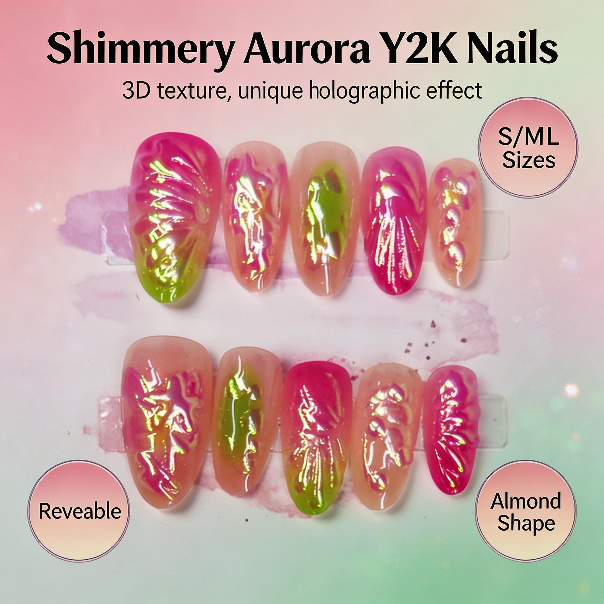 10 nail tips, complete set with tools included