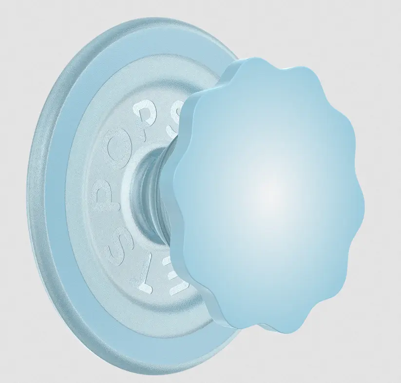 popsockets Molded Flower Blue Sigh  MagSafe PopGrip