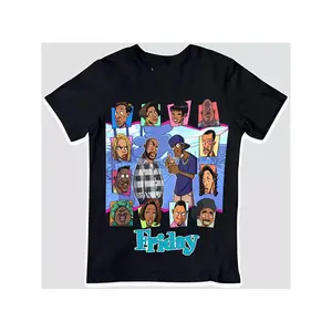 [Animated |   Movie] Friday The Movie Animated T-shirt |   For Men Women All Size S-3XL