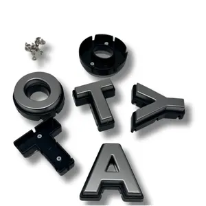 Tacomas Grille Lettering 2005-2011 - Lettering with Various Shapes and Sizes