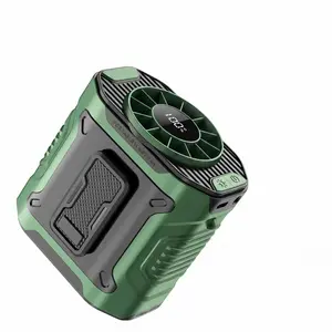 Multi-Use Portable Fan Hands Free Flashlight Etc, Men Women,Turbo Powerful Cooling Personal Fan,LED Display,Outdoor Travel Camping Fitness Gift