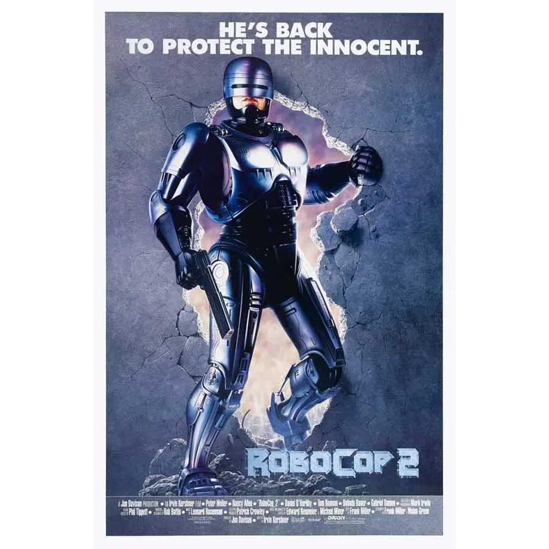 RoboCop 2 Movie Poster Print (27 x 40)