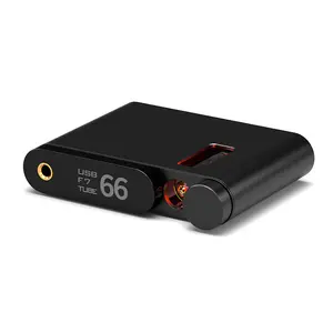 aune Flamingo DAC Amp Combo Home Audio Receivers & Amplifiers USB Sound Card Hi-Res 768k/32bit Native DSD512 Vacuum Tube/Op-Amp Dual Mode, USB Coaxial in/6.35mm Headphone Out/RCA Variable Line Out