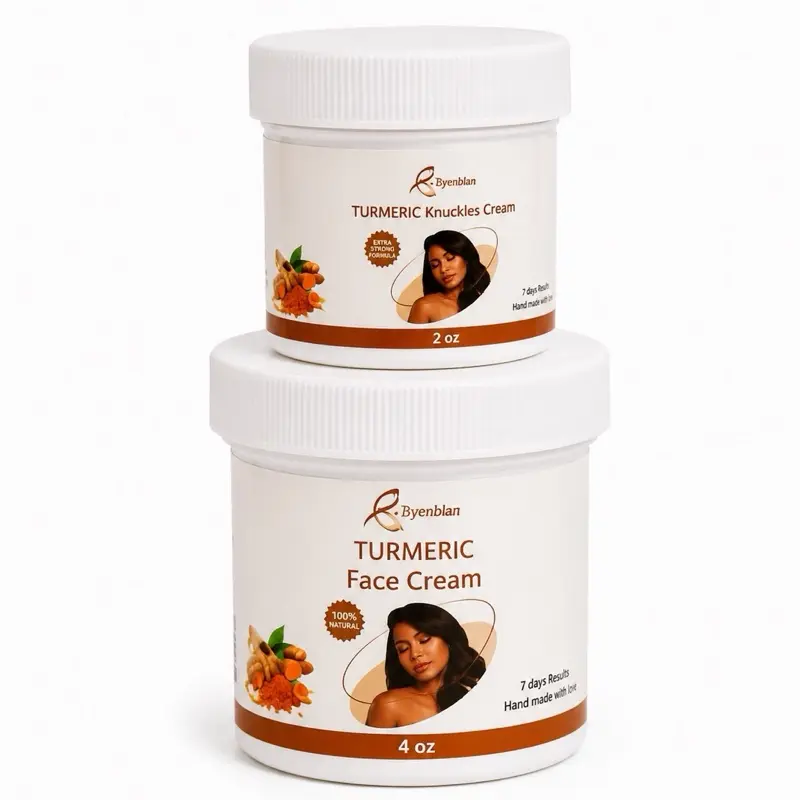Turmeric Face Cream & Knuckle Cream Set