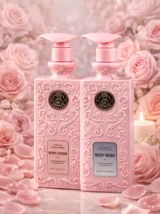 Beaupan California Wild Rose Body Lotion and Body Wash