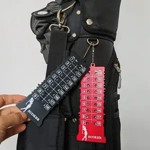 Portable Golf Score Counter Scoreboard Training Practice Competition Accessory Gifts For Golf Lovers Friends