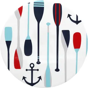 Lake 7.75" Ceramic Trivet