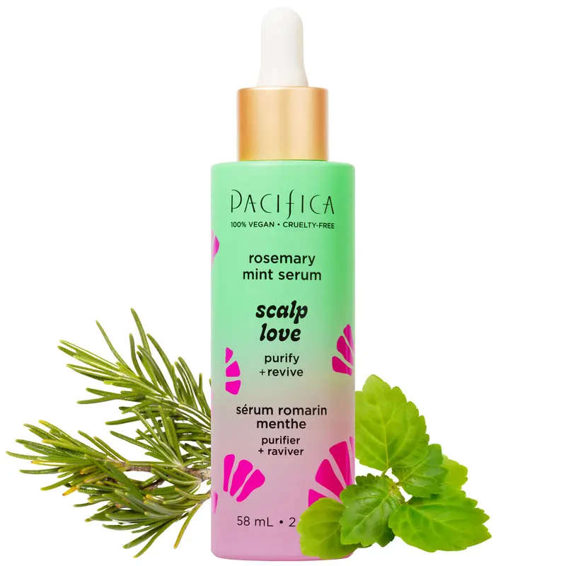 Pacifica Beauty Scalp Love Rosemary Mint Serum, Hydrating Haircare