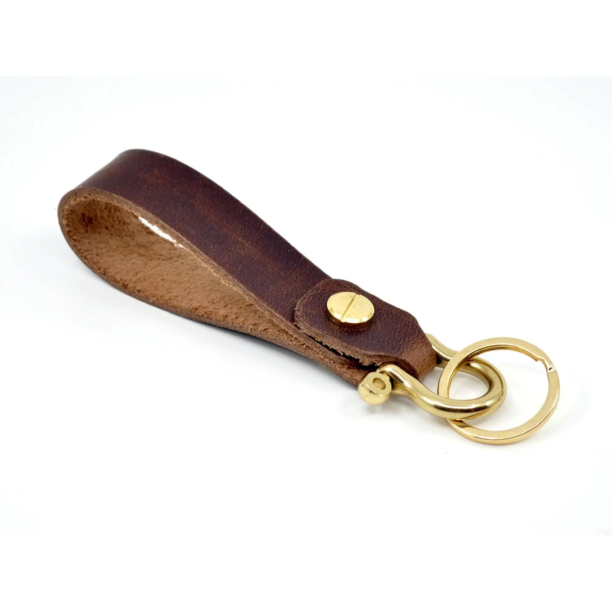 Rustic Leather Key Strap