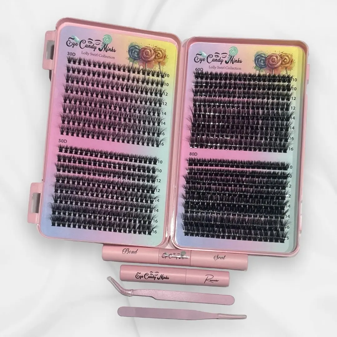 Lolly Swirl Collection Lash Extensions