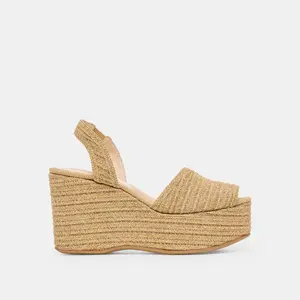 Dolce Vita AKERA WEDGES NATURAL RAFFIA