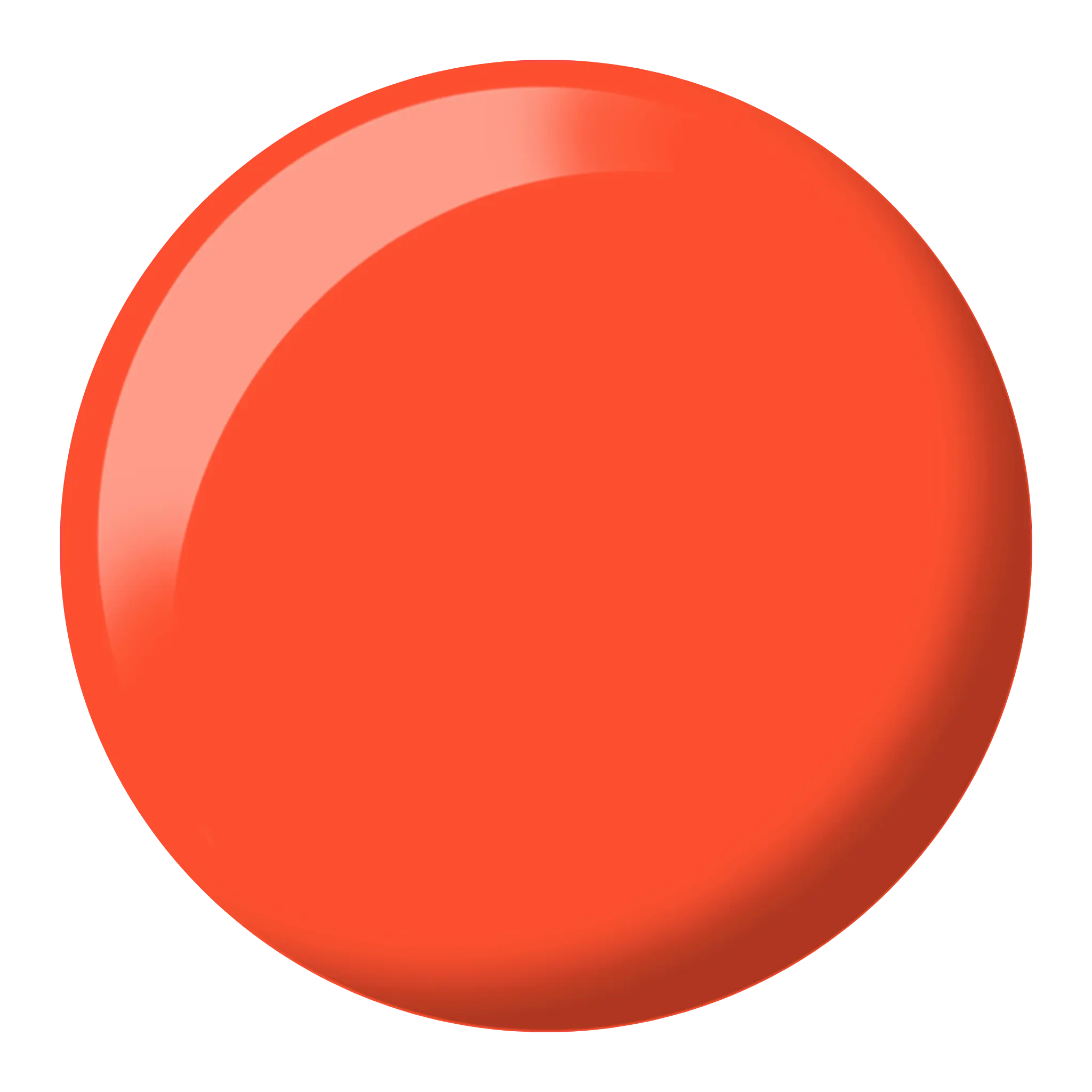 DND Nail Polish Portland Orange #422 DND Nail Polish Portland Orange #422