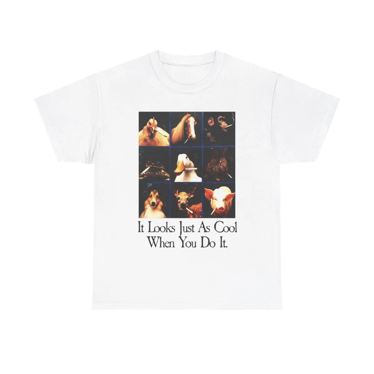 It Looks Just As Cool When You Do It Unisex Heavy Cotton Top Tshirt