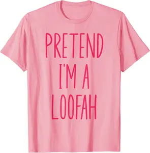 Pretend I'm A Loofah Bath Sponge Halloween Costume T-Shirt - Brayanner Shop 25B0CHDMY5VV