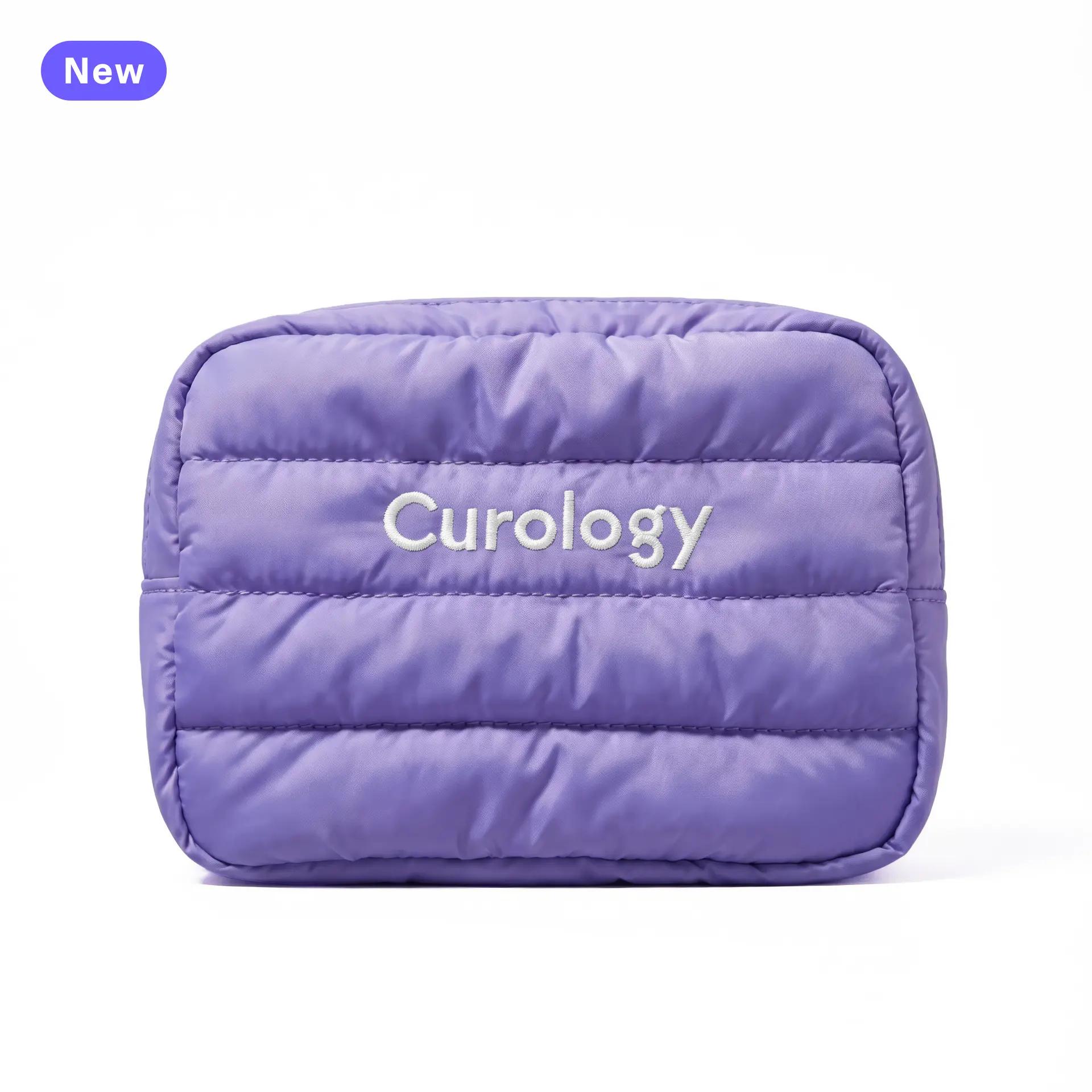 Purple Mini Cloud Cosmetic Pouch - Travel Luggage Functional Bag for Makeup & Skincare