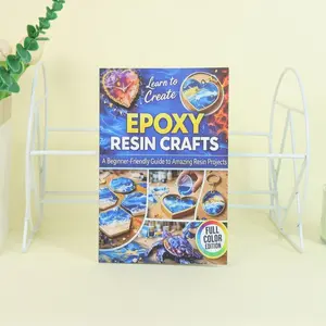 Learn to Create Epoxy Resin Crafts: Full-Color Beginner-Friendly Guide – Step-by-Step Tutorials for Stunning Resin Projects (Including Geode Coasters, Resin Keychains & More), Easy-to-Follow Instructions, Perfect for New Crafters to Master Resin Art & DIY