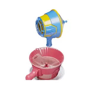 Innovative and unique handheld air cannon bubble machine, a fun physics toy for parties