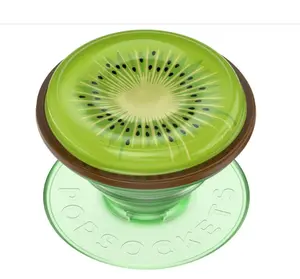Phone Grip, Holder, Phone Stand, Squishy - Jelly Kiwi